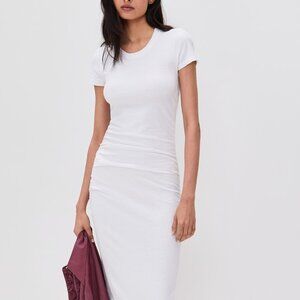 James Perse Ruched T-Shirt Dress
